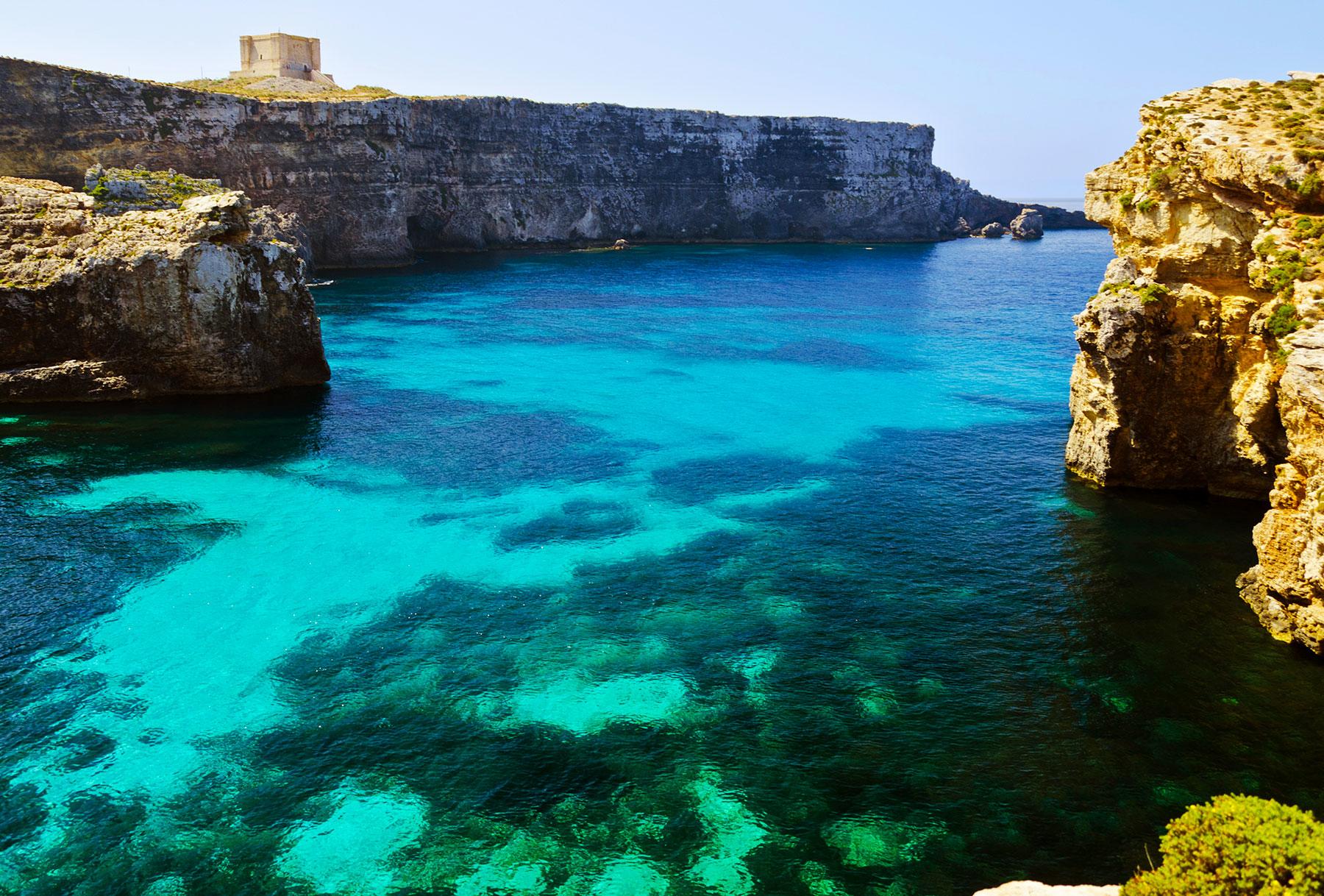 Comino Island - Crystal Lagoon