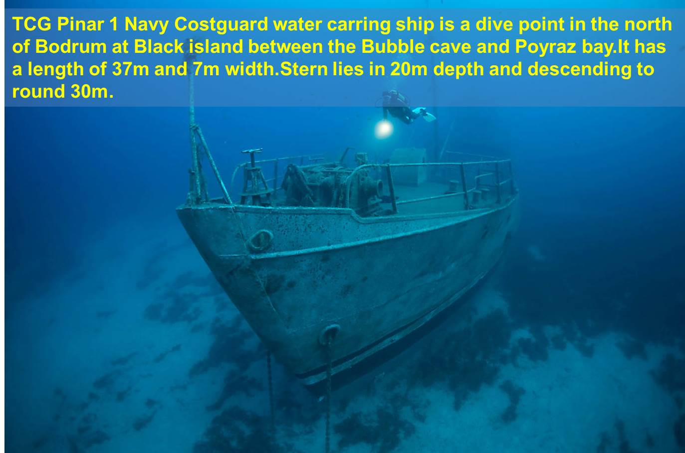 PINAR-1 TURKISH NAVY SHIPWRECK