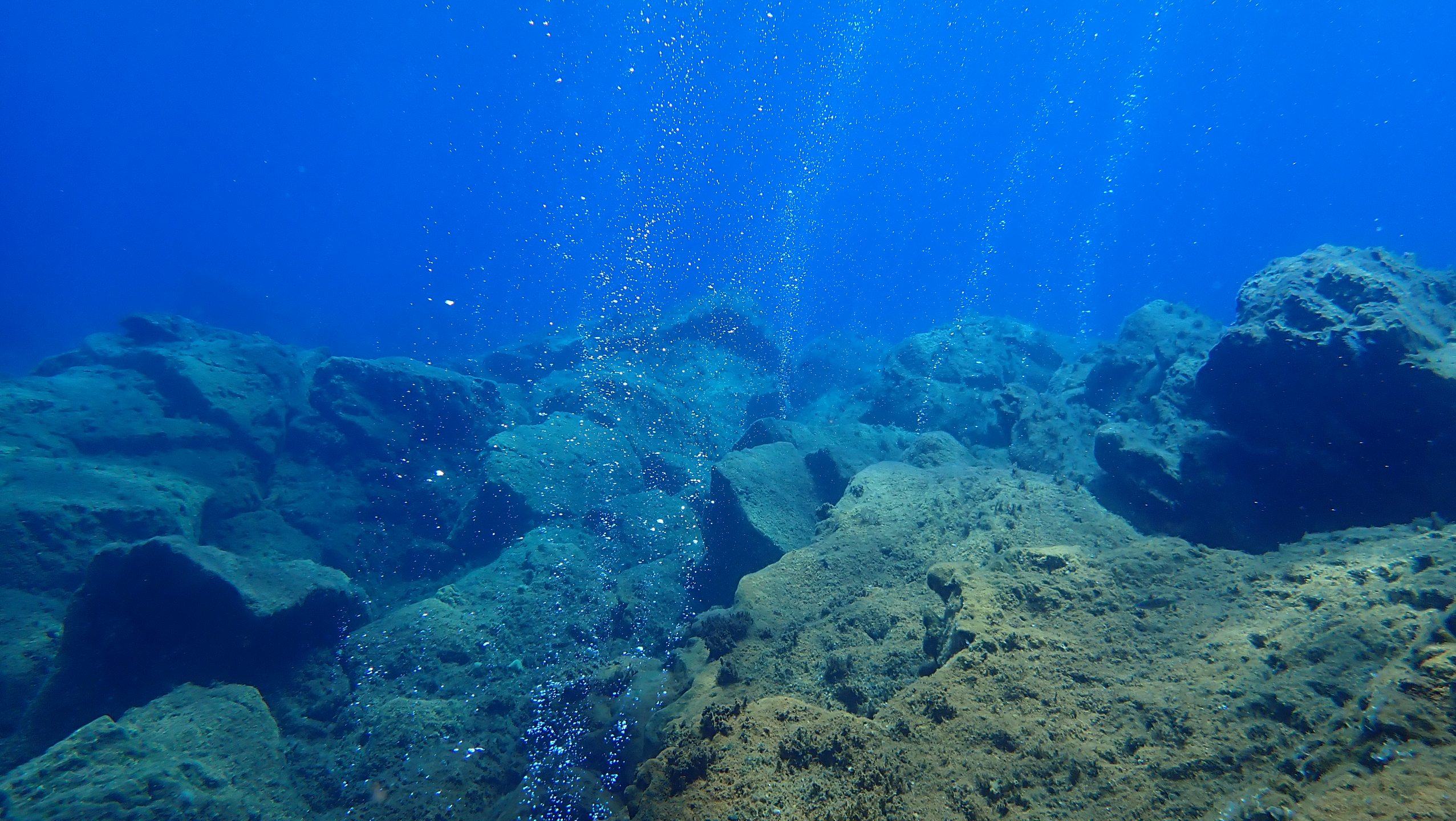 Volcano bubbles