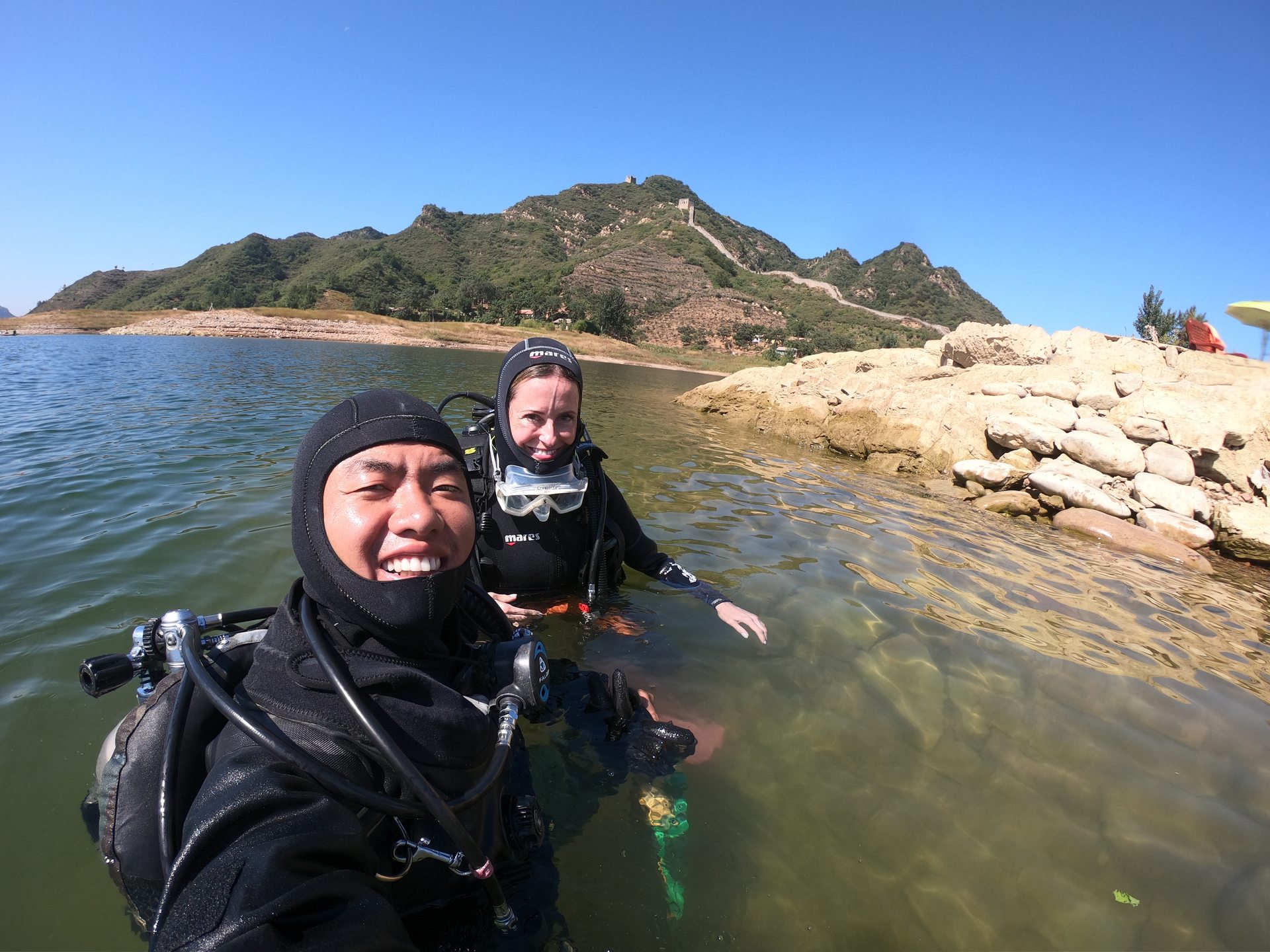 潘家口水下长城Underwater Great Wall photo 7