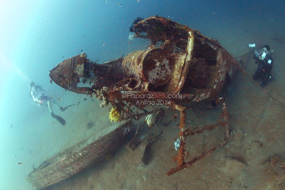 Aquaventure Helicopter & Boat wreck dive site. photo 6