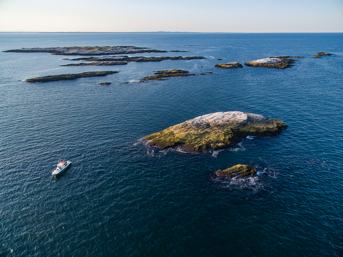 Isles of Shoals Duck Island and Shag Rock