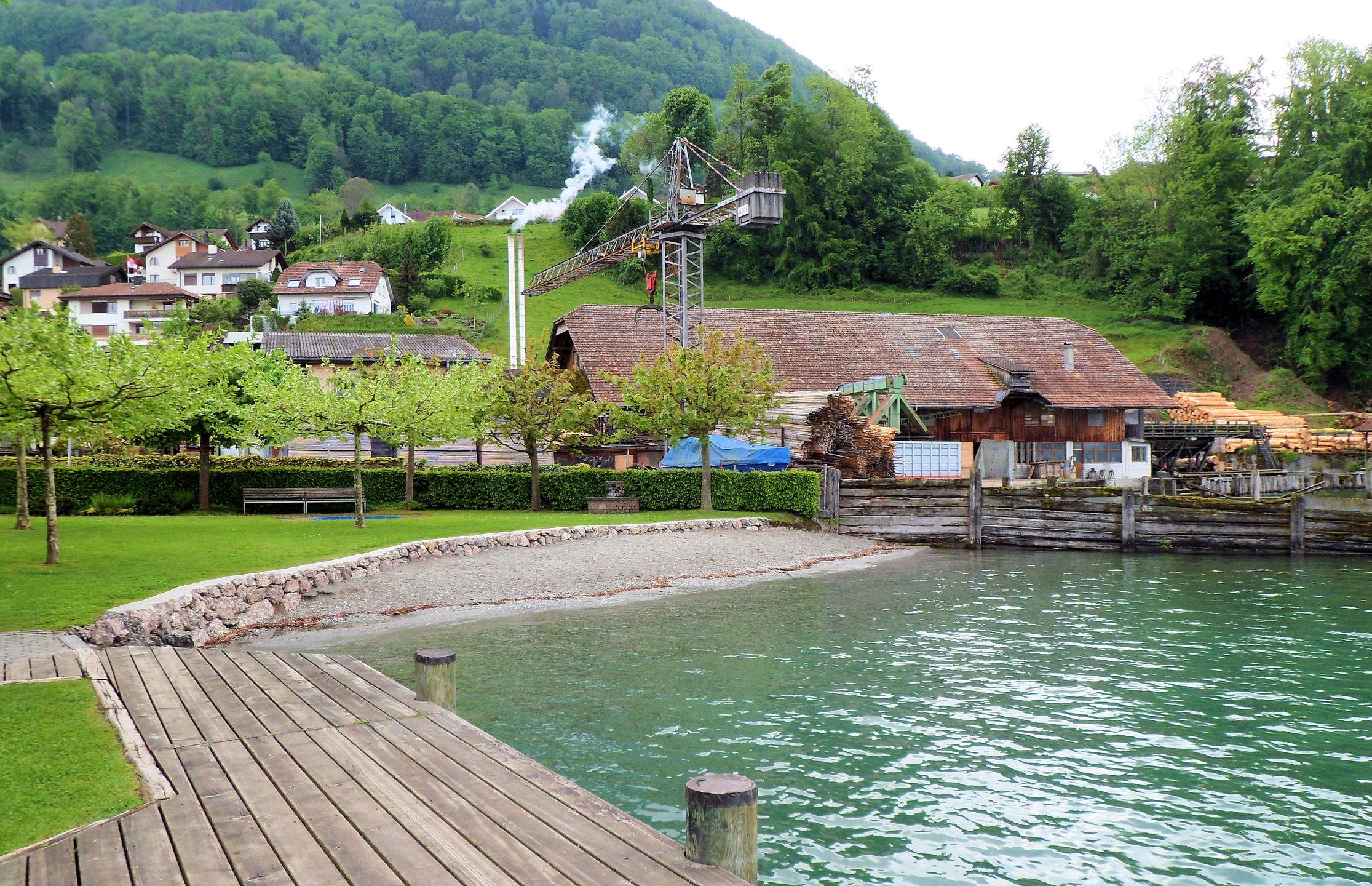 Holzlager Greppen photo 2