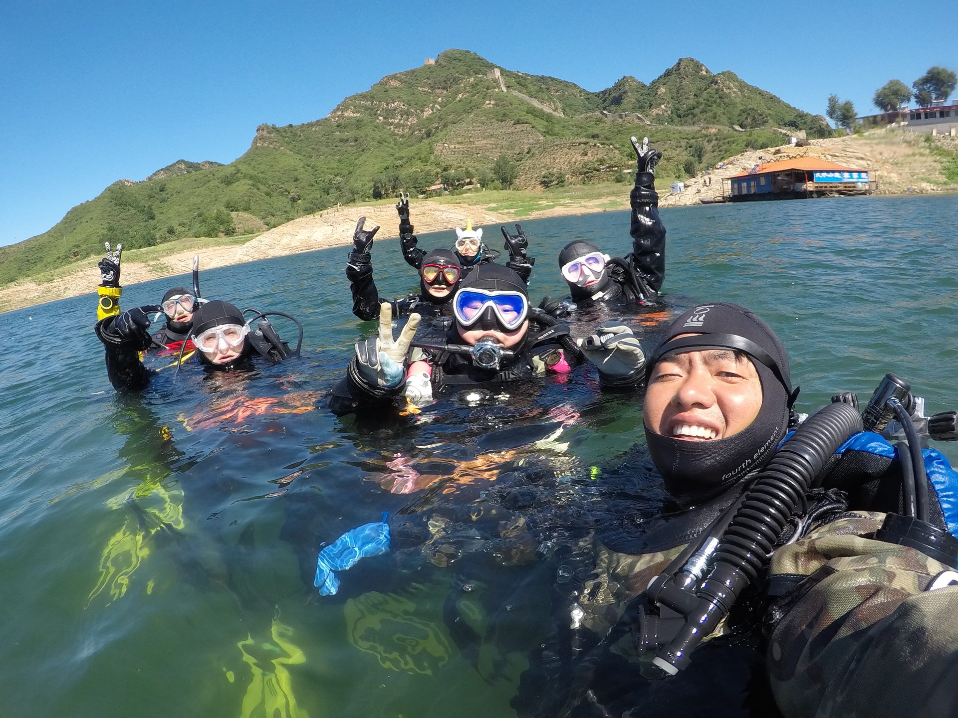 潘家口水下长城Underwater Great Wall photo 8