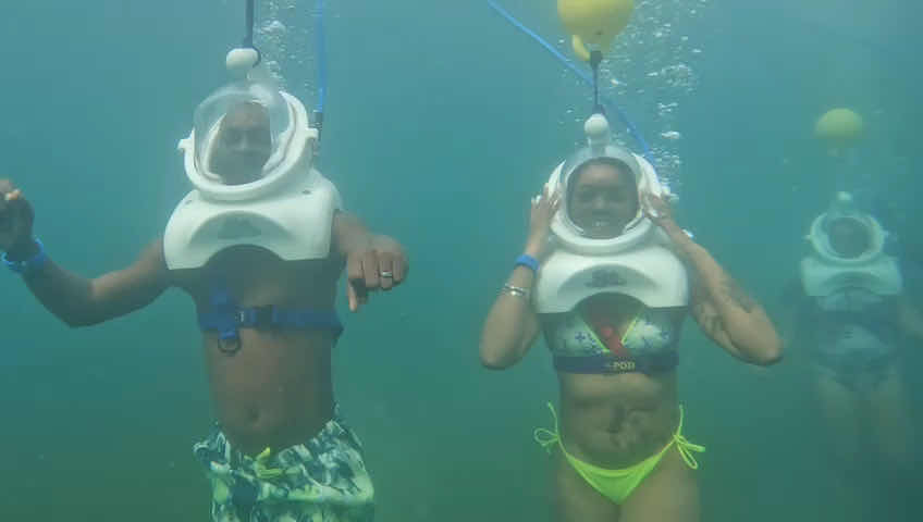 St Lucia Sea Trek Adventure at Pigeon Island photo 10