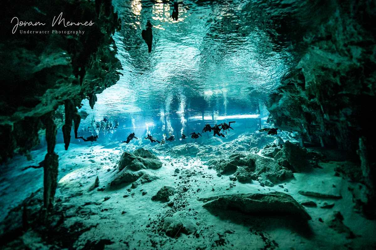 cenote cave diving photo 3